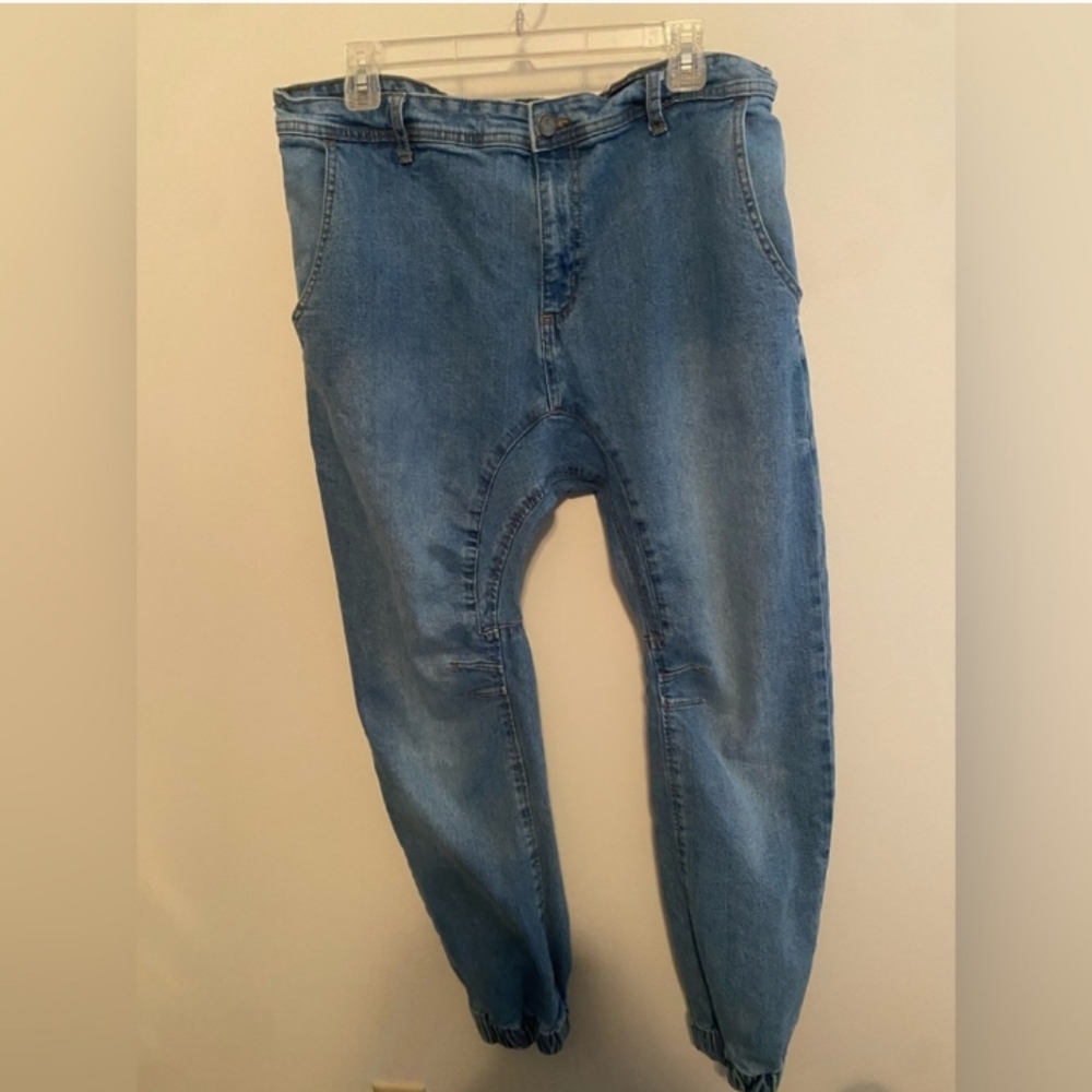 cotton on denim joggers